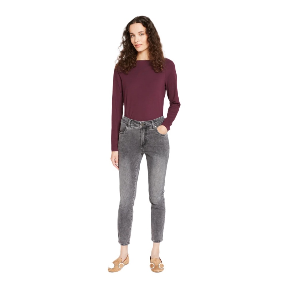 Universal Standard Seine High Rise Skinny Jeans Sz 14 27 Inch - Picture 8 of 15